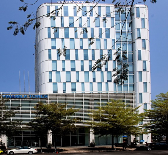 Trụ sở chính Công ty Cổ phần Sữa Việt Nam (Vinamilk) tại TP.HCM