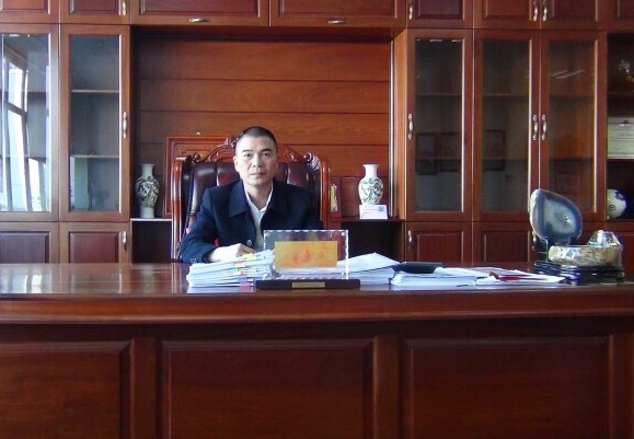 Ông Trần Đức Trì - Chủ tịch HĐQT - Tổng Giám đốc Công ty Thương mại Xuất nhập khẩu Nam Trung.