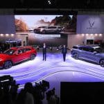 VINFAST ra mắt thương hiệu xe điện tại Los Angeles Auto Show 2021
