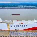 Vinfast xuất khẩu 999 chiếc xe ô tô điện VF 8 ra thế giới