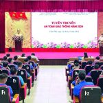 Công ty Than Thống Nhất tuyên truyền An toàn Giao thông năm 2024