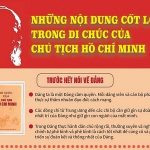 Di chúc của Chủ tịch Hồ Chí Minh: Đồng hành, soi rọi, dẫn dắt toàn Đảng, toàn dân, toàn quân