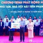 Masan Group trao 100 tỷ hỗ trợ chương trình “Mái ấm cho đồng bào tôi”