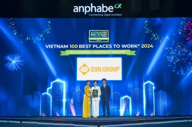 Sun Group 5 năm liên tiếp đạt giải ‘Top 100 nơi làm việc tốt nhất Việt Nam’