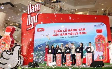 Nam Ngư đồng hành cùng bà con Lý Sơn quảng bá đặc sản