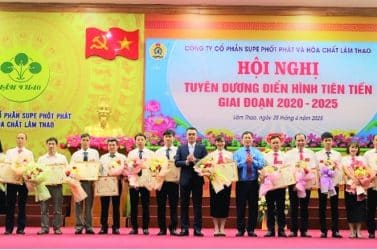 Tháng Công nhân và Tháng hành động về ATVSLĐ năm 2025 ở Supe Lâm Thao