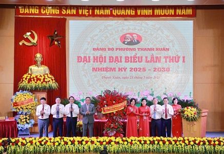 Đảng bộ phường Thanh Xuân: Xây dựng phường đạt chuẩn văn minh đô thị kiểu mẫu, nơi đáng sống