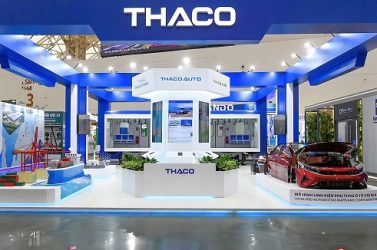THACO giới thiệu mô hình toa tàu, robot và mô hình cảng biển tại Triển lãm “80 năm hành trình Độc lập – Tự do – Hạnh phúc”