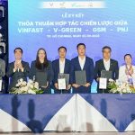 PNJ hợp tác cùng VinFast, GSM, V-Green thúc đẩy giao thông xanh
