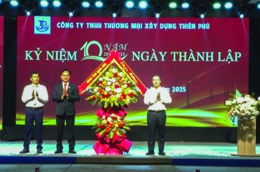 Công ty TNHH Thương mại xây dựng Thiên Phú Lạng Sơn: Mười năm bền bỉ khẳng định uy tín với khách hàng và trách nhiệm với xã hội