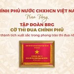 Tập đoàn BRG được trao tặng Cờ Thi đua Chính phủ