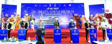 Công ty CP Athena Group: Tổ chức lễ hạ thủy du thuyền Athena Premium
