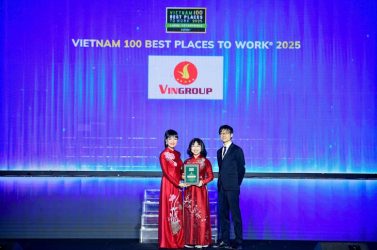 Vingroup thăng hạng trong Top 10 ‘Nơi làm việc tốt nhất Việt Nam’ năm 2025