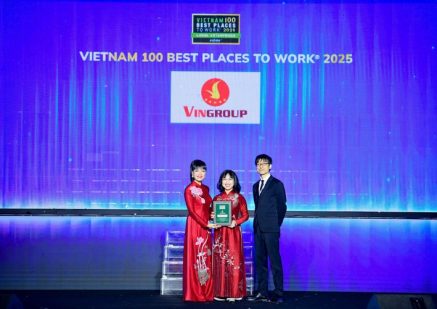 Vingroup thăng hạng trong Top 10 ‘Nơi làm việc tốt nhất Việt Nam’ năm 2025
