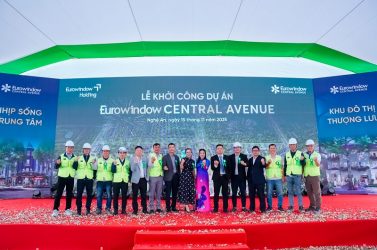 Eurowindow Holding: Khởi công khu đô thị thượng lưu Eurowindow Central Avenue tại Nghệ An