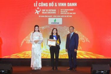Petrovietnam dẫn đầu Top 10 Doanh nghiệp tạo giá trị hàng đầu Việt Nam năm 2025