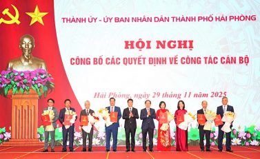 Hưng Yên, thành phố Hải Phòng bổ nhiệm loạt lãnh đạo sở ngành chủ chốt