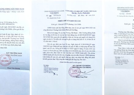 Đà Nẵng: Phường Liên Chiểu vẫn kéo dài thời gian giải quyết khiếu nại và tố cáo của công dân