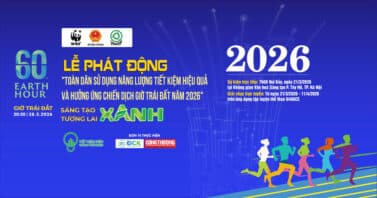 Phát động phong trào toàn dân tiết kiệm năng lượng, hưởng ứng Giờ Trái đất 2026