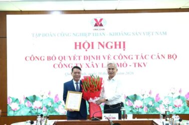 TKV: Công bố các quyết định về công tác cán bộ