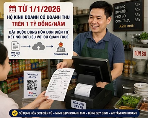 Bãi bỏ thuế khoán: Bốn nhóm hộ kinh doanh – bốn cách tính thuế hoàn toàn khác từ năm 2026