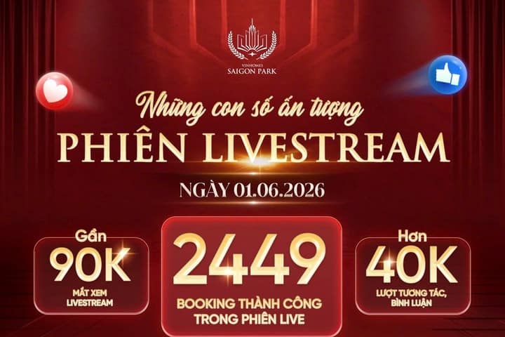 Mua nhà Vinhomes Sài Gòn Park: “Lời” ngay 1%, không lo chỗ học suốt 15 năm
