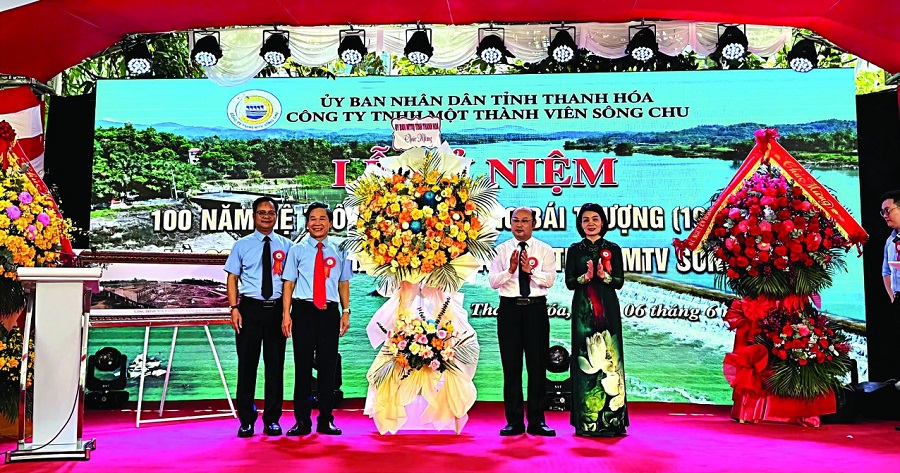 Lễ kỷ niệm 100 năm công ty TNHH MTV Sông Chu