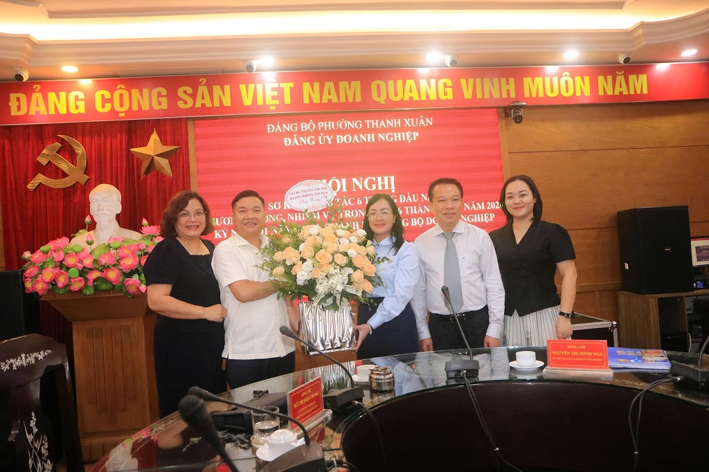 Đảng bộ Doanh nghiệp phường Thanh Xuân: Lan tỏa văn hóa doanh nghiệp từ sức mạnh của tổ chức Đảng