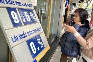 Lãi suất huy động cao nhất lên tới 10%/năm