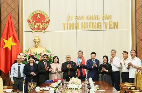 Doanh nghiệp Ả Rập tìm hiểu cơ hội hợp tác tại tỉnh Hưng Yên