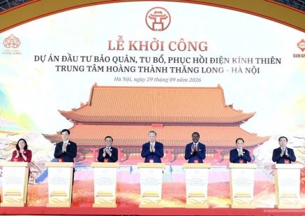 Tổng Bí thư, Chủ tịch nước Tô Lâm dự Lễ khởi công Dự án đầu tư bảo quản, tu bổ, phục hồi Điện Kính Thiên